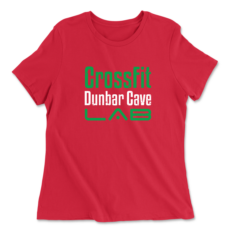 Womens 2X-Large RED Relaxed Jersey T-Shirt