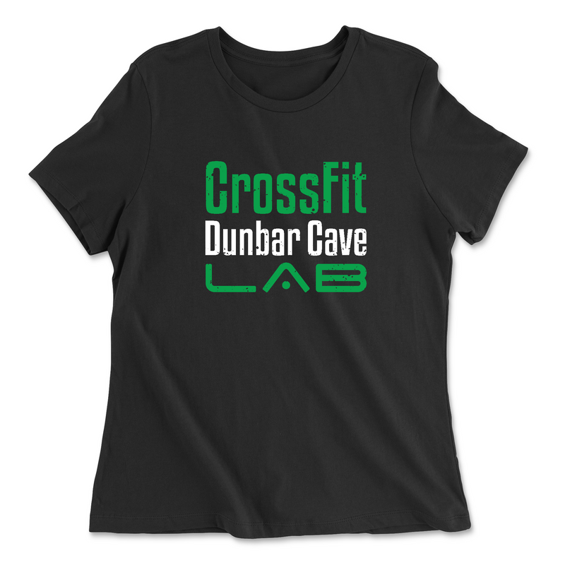 Womens 2X-Large BLACK Relaxed Jersey T-Shirt