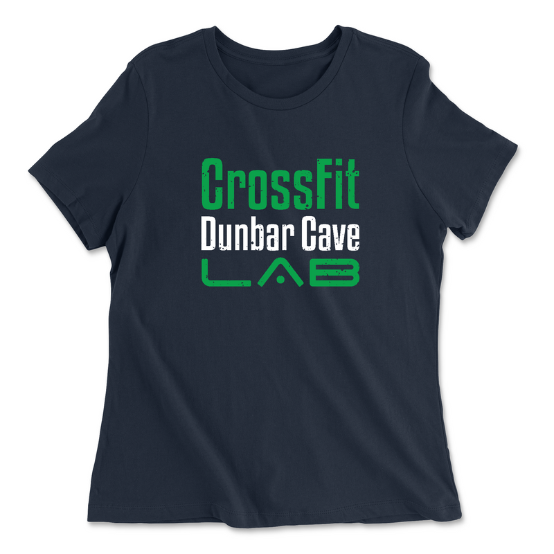 Womens 2X-Large NAVY Relaxed Jersey T-Shirt