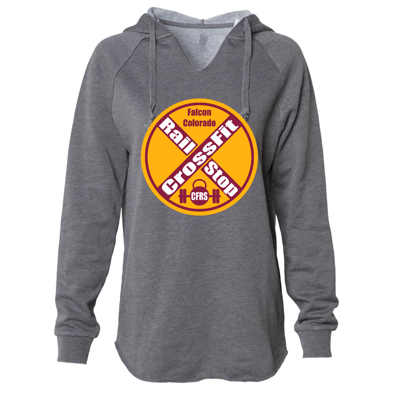CrossFit Rail Stop Round Womens - Hoodie