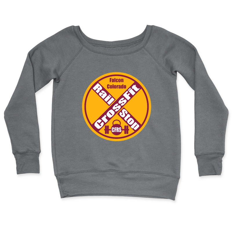 CrossFit Rail Stop Round Womens - CrewNeck