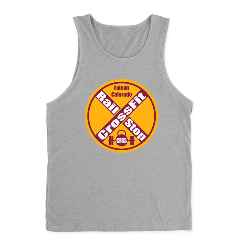 CrossFit Rail Stop Round Mens - Tank Top