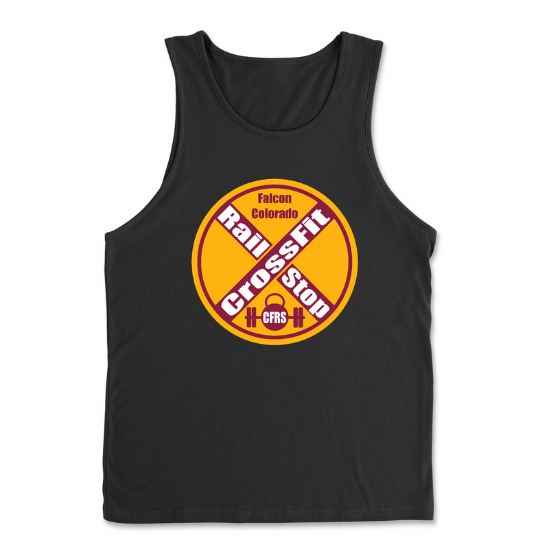 CrossFit Rail Stop Round Mens - Tank Top