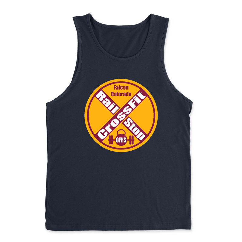 CrossFit Rail Stop Round Mens - Tank Top