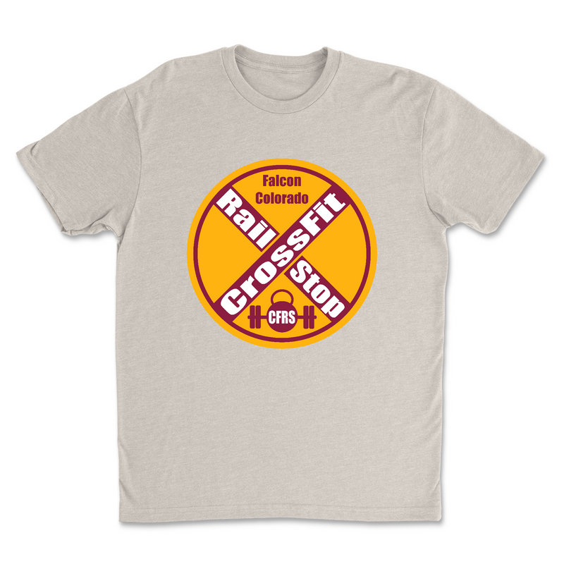 CrossFit Rail Stop Round Mens - T-Shirt