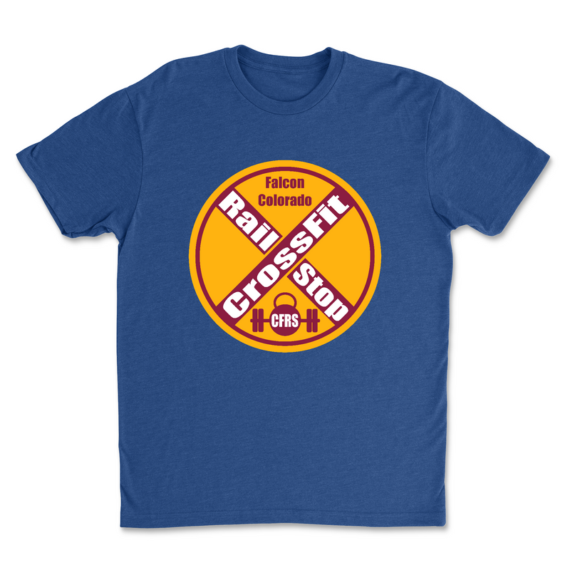 CrossFit Rail Stop Round Mens - T-Shirt