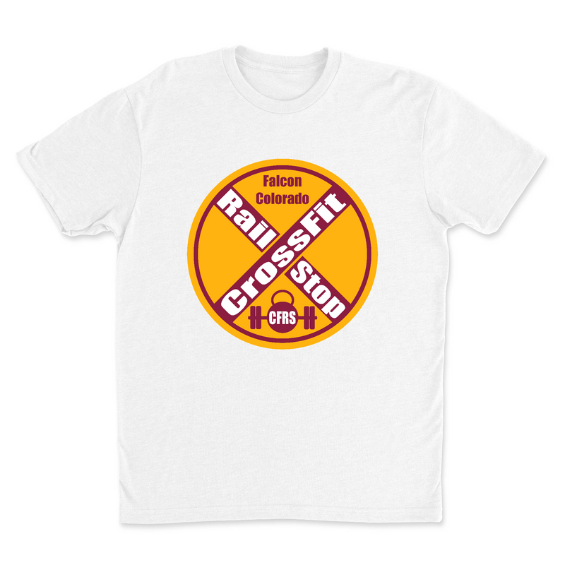 CrossFit Rail Stop Round Mens - T-Shirt