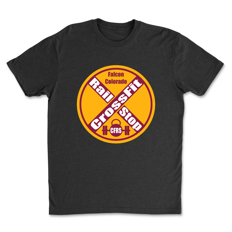CrossFit Rail Stop Round Mens - T-Shirt