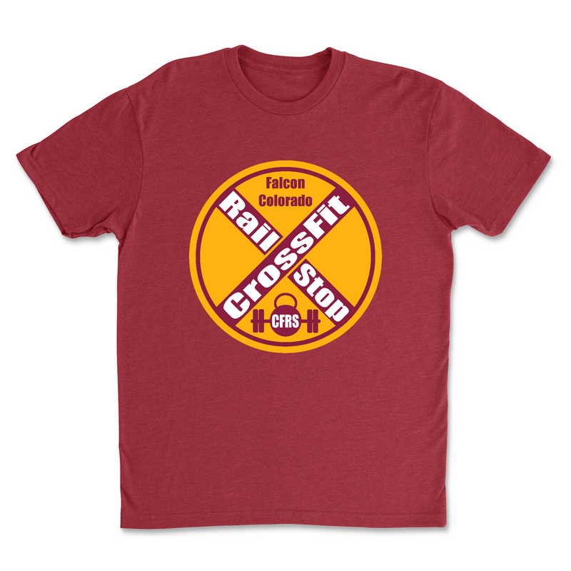 CrossFit Rail Stop Round Mens - T-Shirt