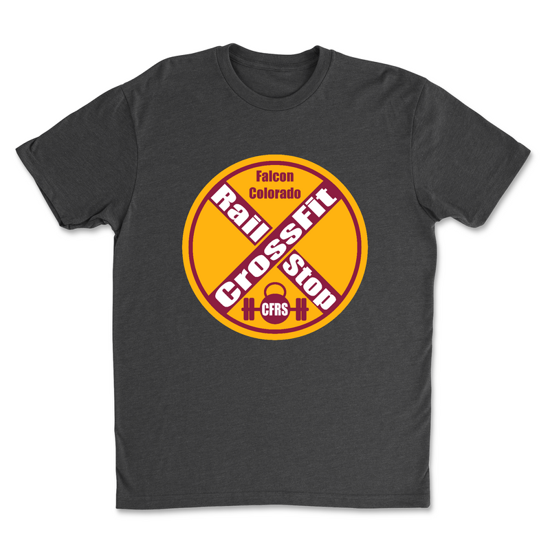 CrossFit Rail Stop Round Mens - T-Shirt