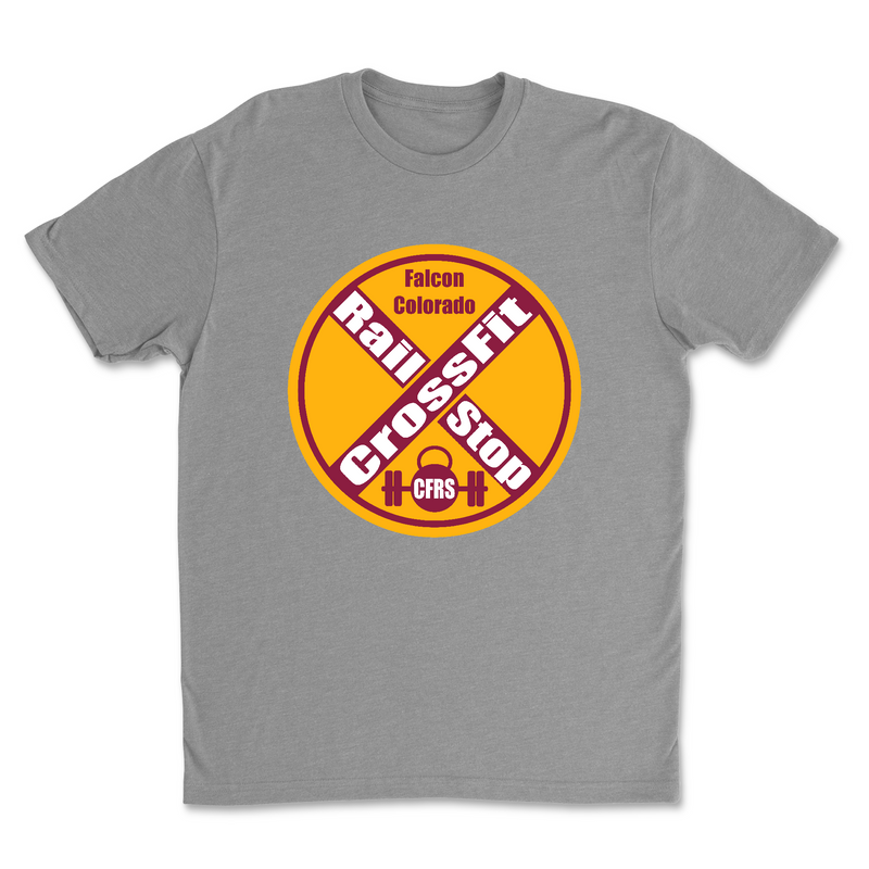 CrossFit Rail Stop Round Mens - T-Shirt