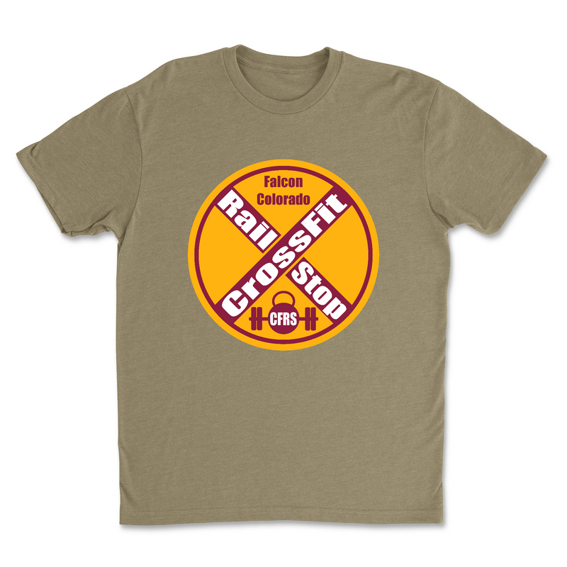CrossFit Rail Stop Round Mens - T-Shirt