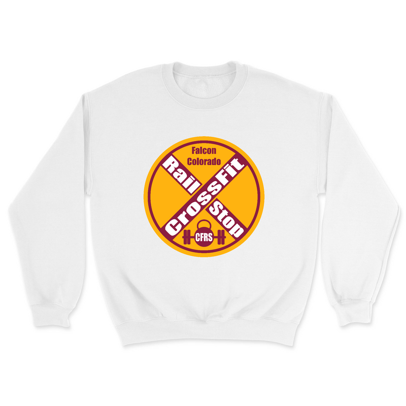 CrossFit Rail Stop Round Mens - Midweight Sweatshirt