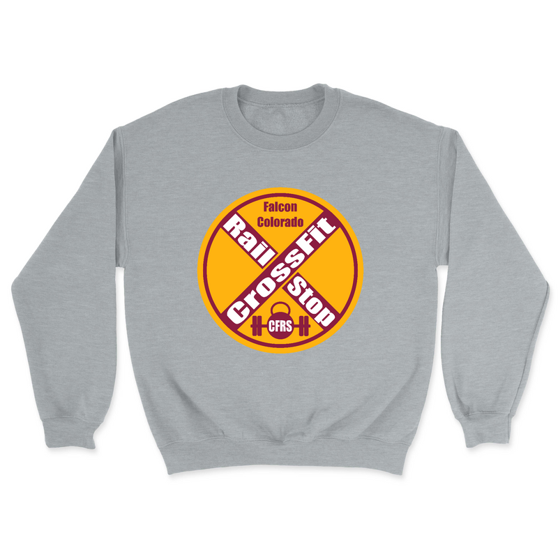 CrossFit Rail Stop Round Mens - Midweight Sweatshirt