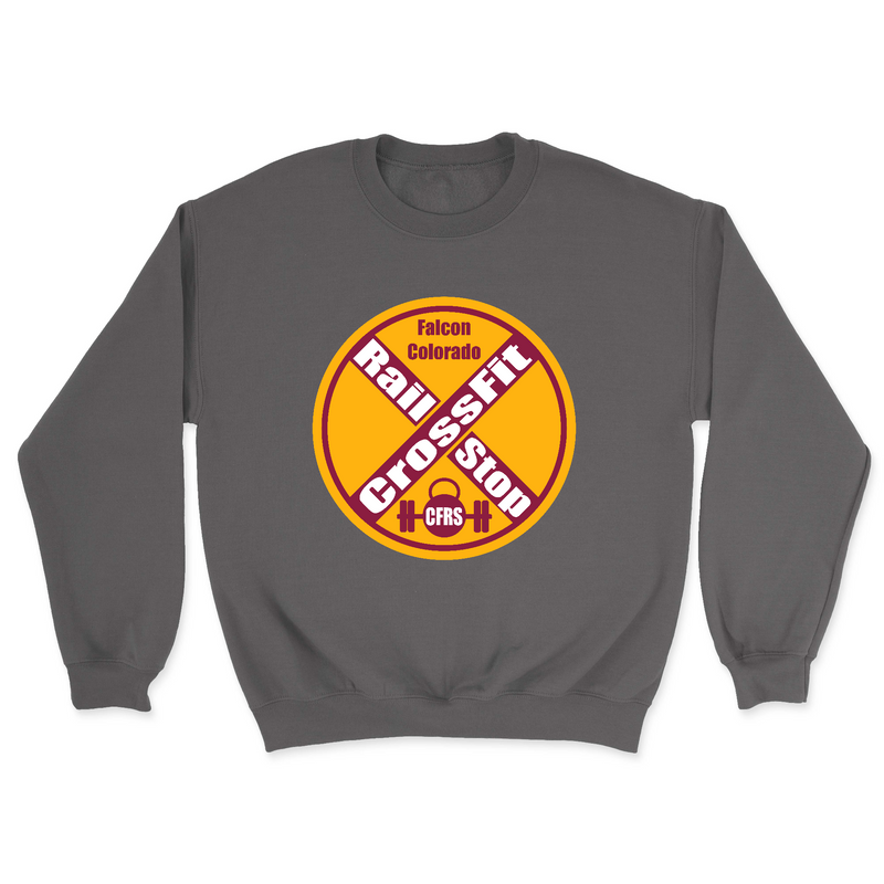 CrossFit Rail Stop Round Mens - Midweight Sweatshirt