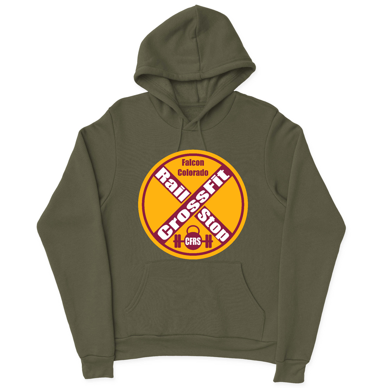 CrossFit Rail Stop Round Mens - Hoodie