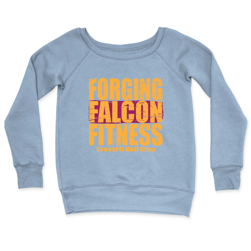 CrossFit Rail Stop Forging Falcon Womens - CrewNeck