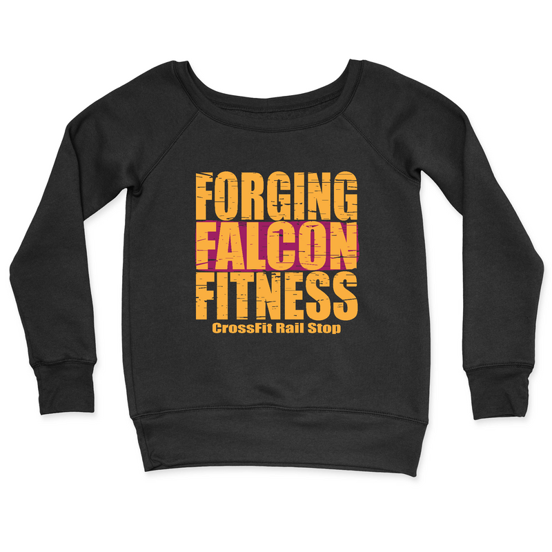 CrossFit Rail Stop Forging Falcon Womens - CrewNeck