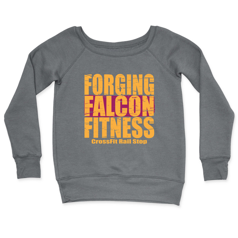 CrossFit Rail Stop Forging Falcon Womens - CrewNeck