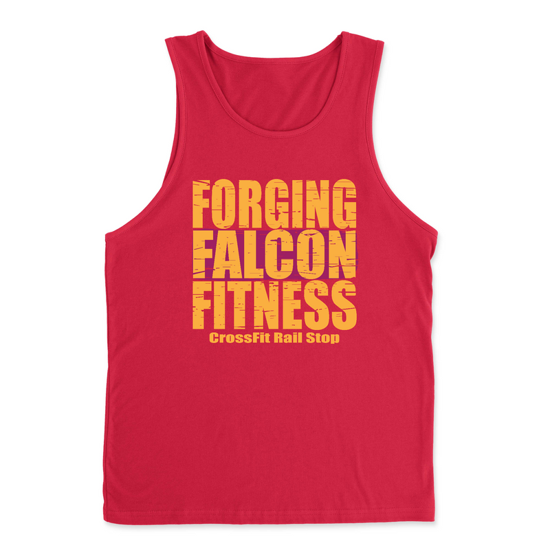 CrossFit Rail Stop Forging Falcon Mens - Tank Top