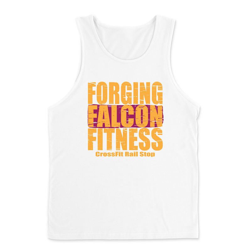 CrossFit Rail Stop Forging Falcon Mens - Tank Top