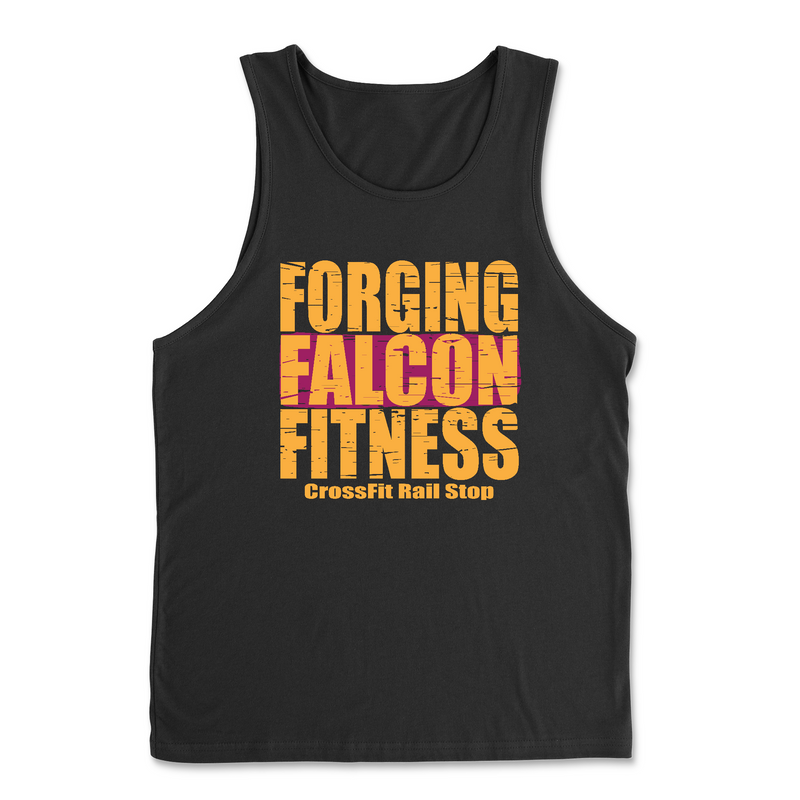CrossFit Rail Stop Forging Falcon Mens - Tank Top