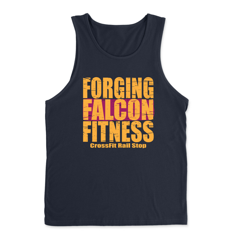 CrossFit Rail Stop Forging Falcon Mens - Tank Top