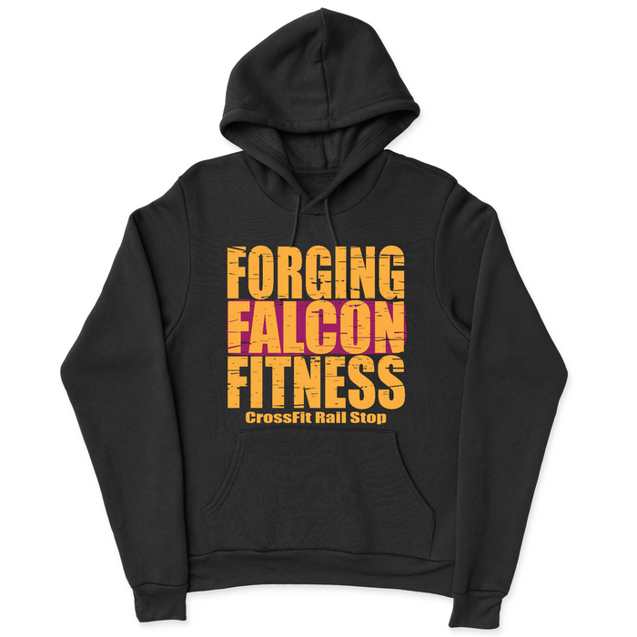 CrossFit Rail Stop Forging Falcon Mens - Hoodie