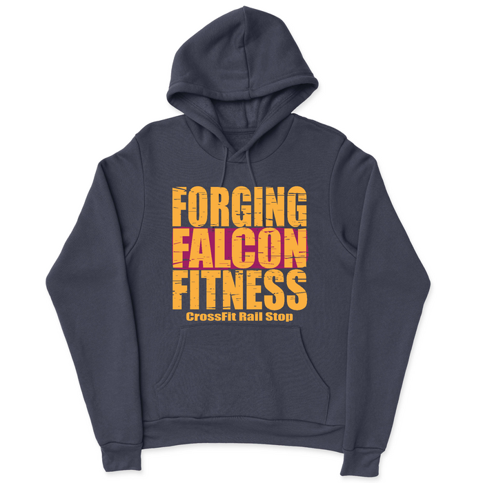 CrossFit Rail Stop Forging Falcon Mens - Hoodie