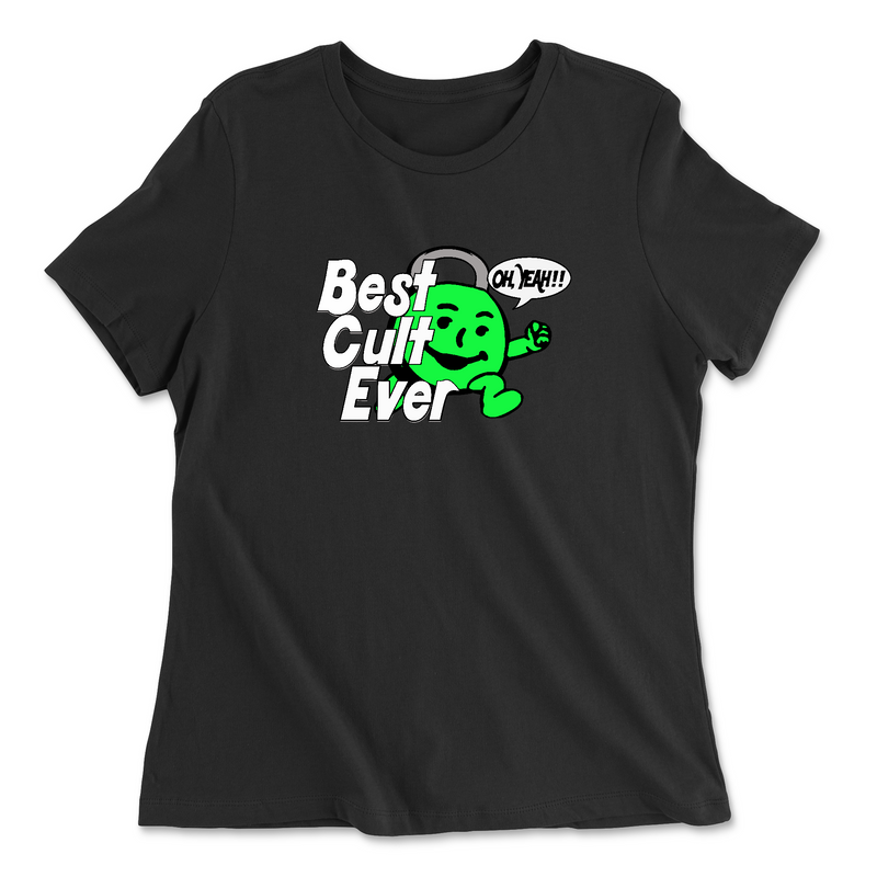 CrossFit Ionracas Kool Green Womens - Relaxed Jersey T-Shirt