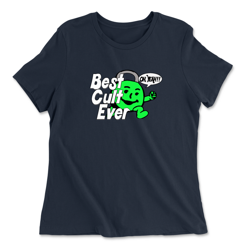 CrossFit Ionracas Kool Green Womens - Relaxed Jersey T-Shirt