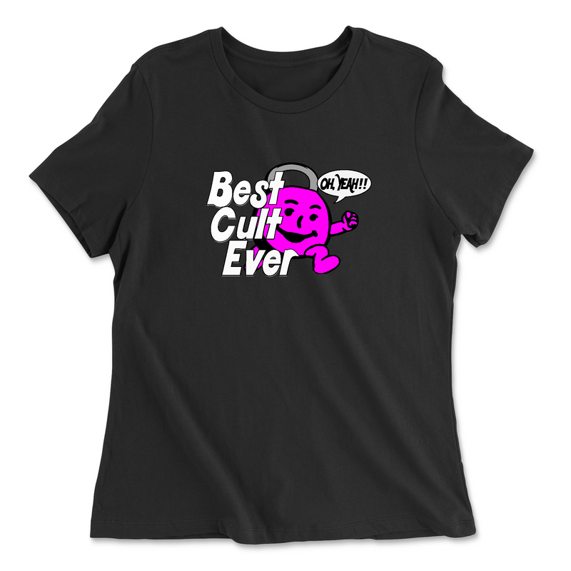 CrossFit Ionracas Kool Pink Womens - Relaxed Jersey T-Shirt