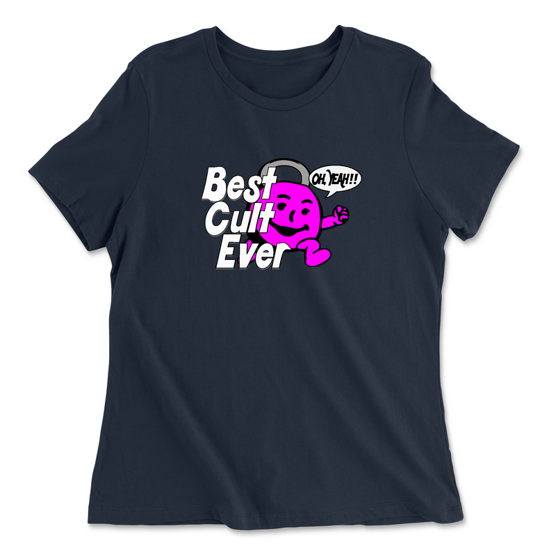 CrossFit Ionracas Kool Pink Womens - Relaxed Jersey T-Shirt