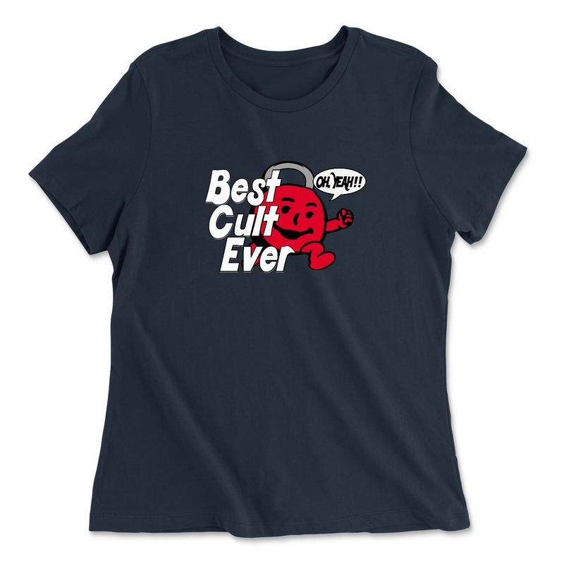 CrossFit Ionracas Kool Red Womens - Relaxed Jersey T-Shirt