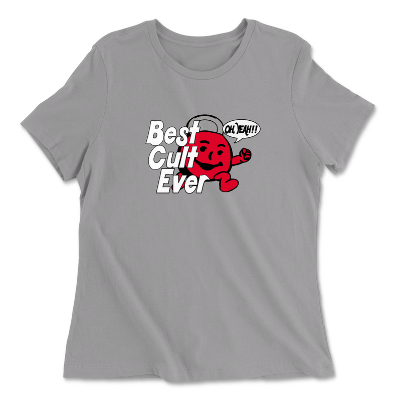 CrossFit Ionracas Kool Red Womens - Relaxed Jersey T-Shirt