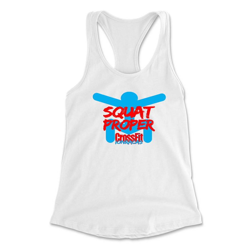 CrossFit Ionracas Squat Proper Womens - Tank Top