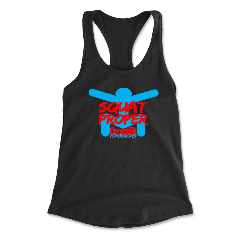 CrossFit Ionracas Squat Proper Womens - Tank Top