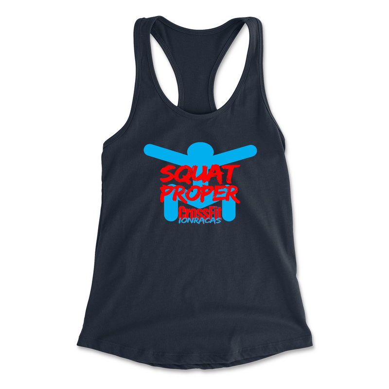 CrossFit Ionracas Squat Proper Womens - Tank Top