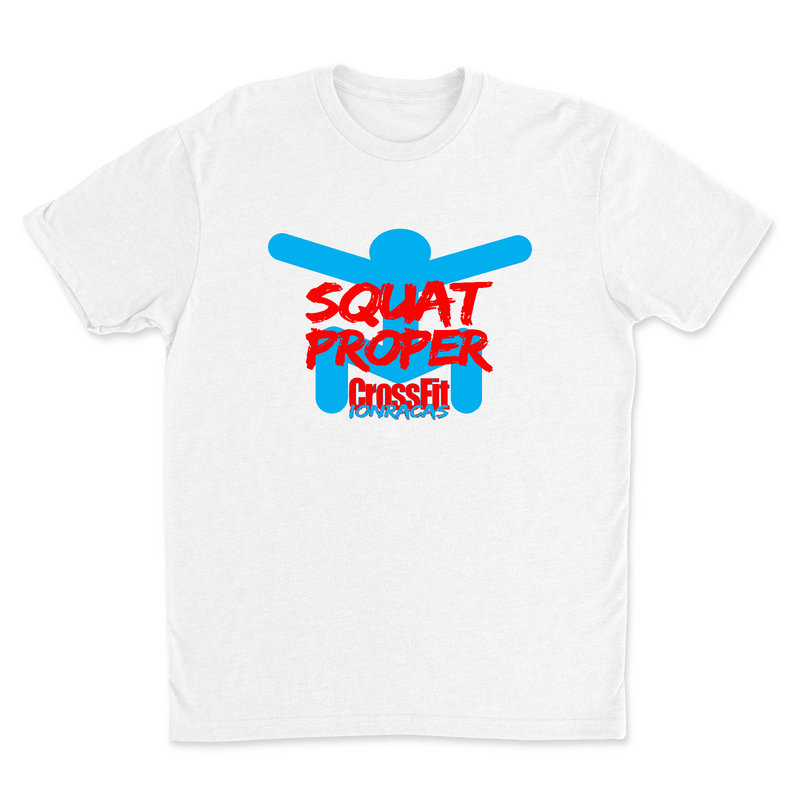 CrossFit Ionracas Squat Proper Mens - T-Shirt