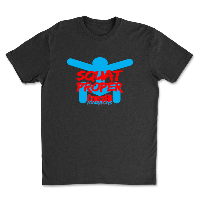 CrossFit Ionracas Squat Proper Mens - T-Shirt