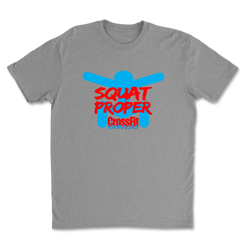 CrossFit Ionracas Squat Proper Mens - T-Shirt