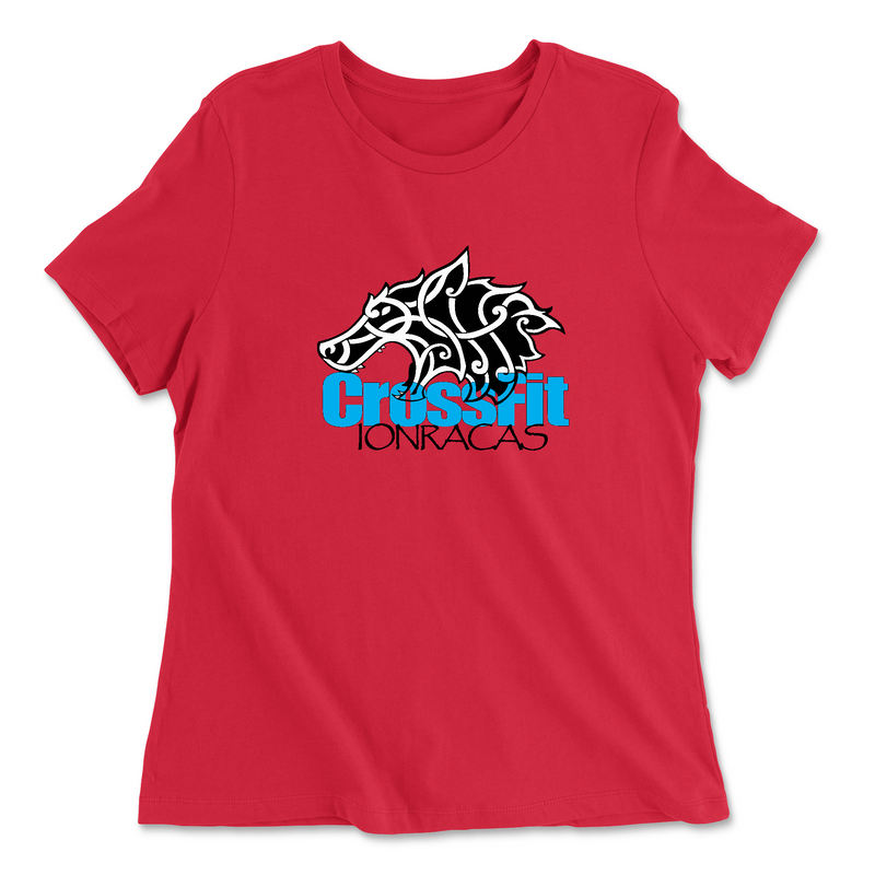 CrossFit Ionracas Celtic Good Wolf Womens - Relaxed Jersey T-Shirt