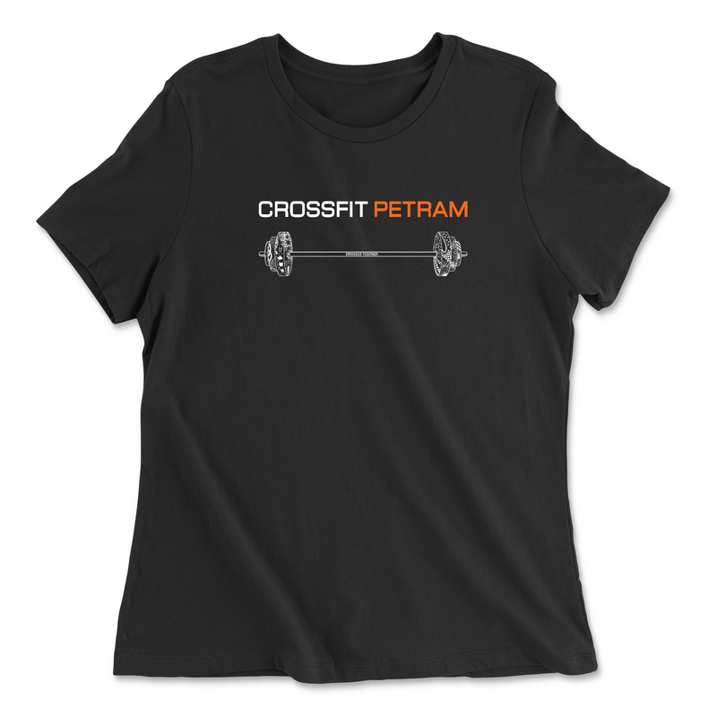 CrossFit Petram Barbell Womens - Relaxed Jersey T-Shirt