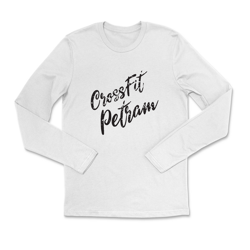 CrossFit Petram Cursive Black Mens - Long Sleeve