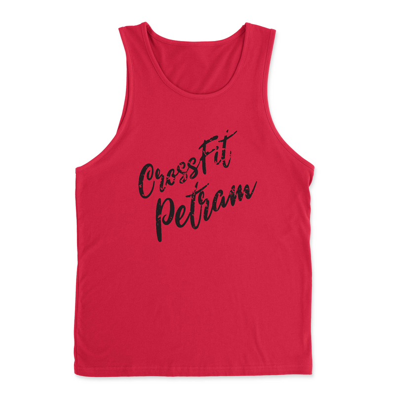 CrossFit Petram Cursive Black Mens - Tank Top