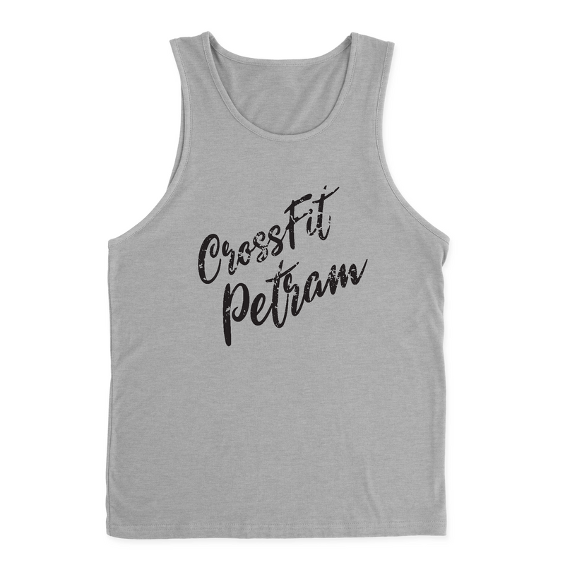 CrossFit Petram Cursive Black Mens - Tank Top