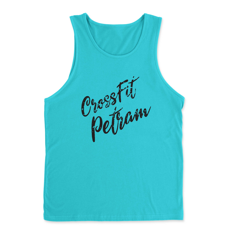 CrossFit Petram Cursive Black Mens - Tank Top