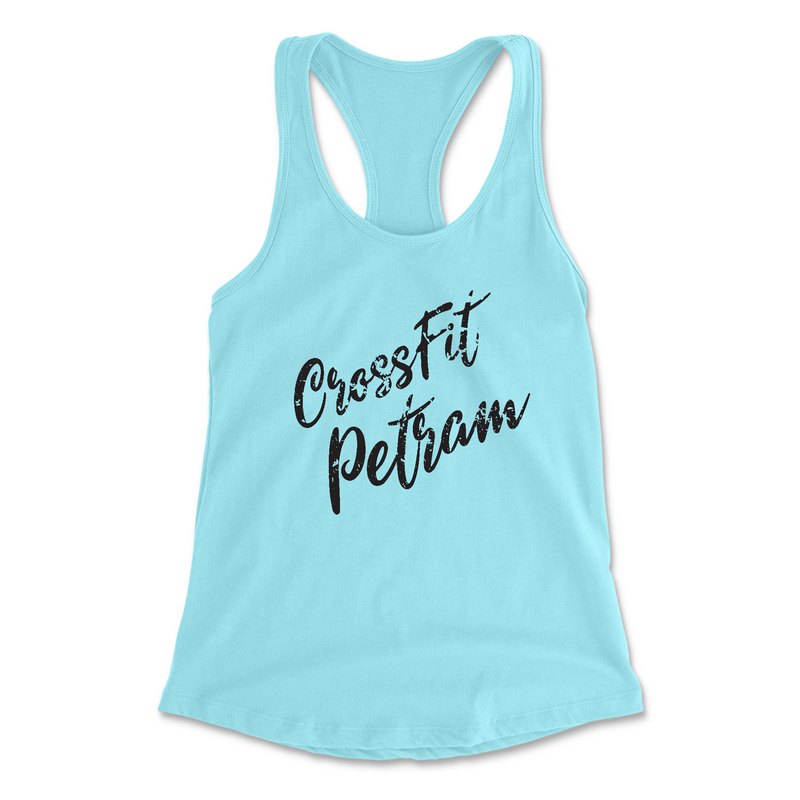CrossFit Petram Cursive Black Womens - Tank Top