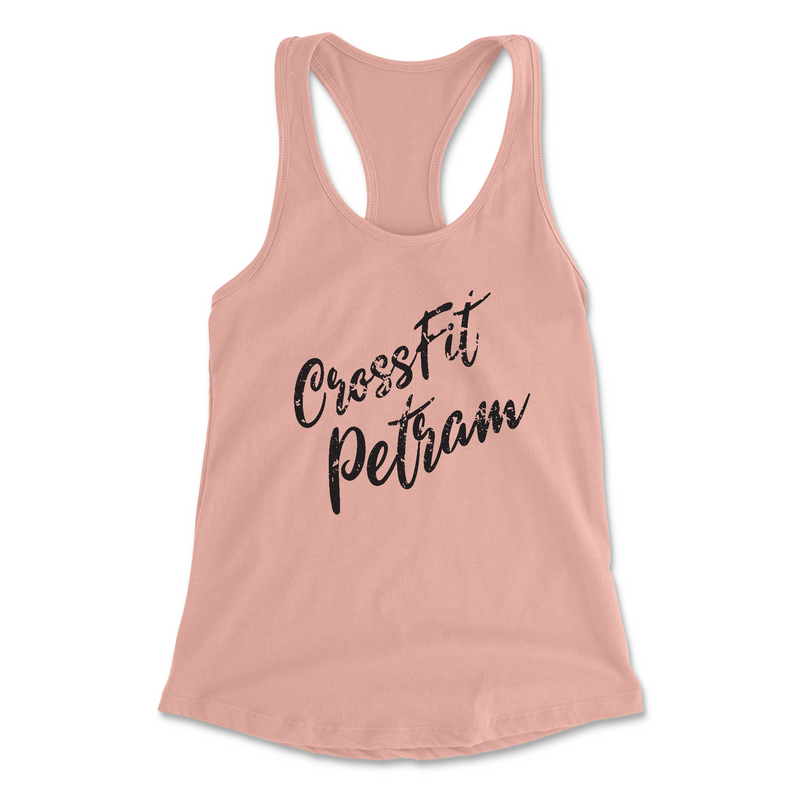 CrossFit Petram Cursive Black Womens - Tank Top