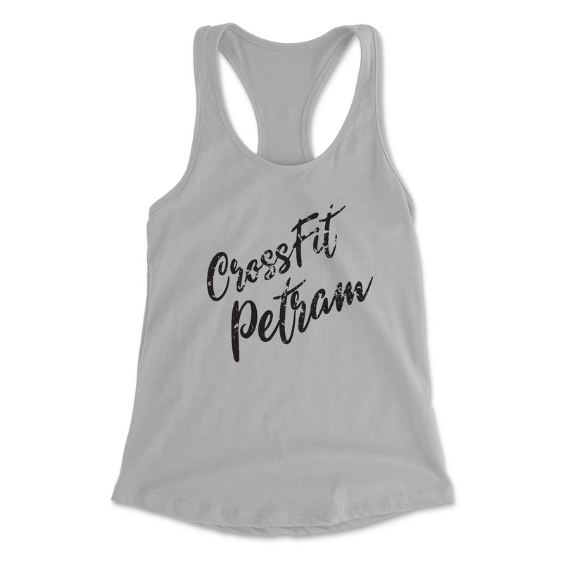 CrossFit Petram Cursive Black Womens - Tank Top